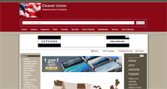 Desktop Screenshot of cleanerunion.com